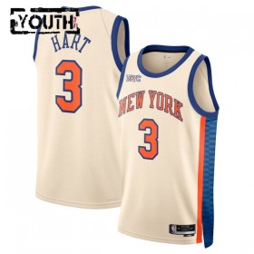 Dres New York Knicks Josh Hart Nike 2025-26 City Edition Bijela Swingman - Dječji